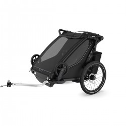 Thule Chariot Sport 2 (dvivietis) juodas 10201031